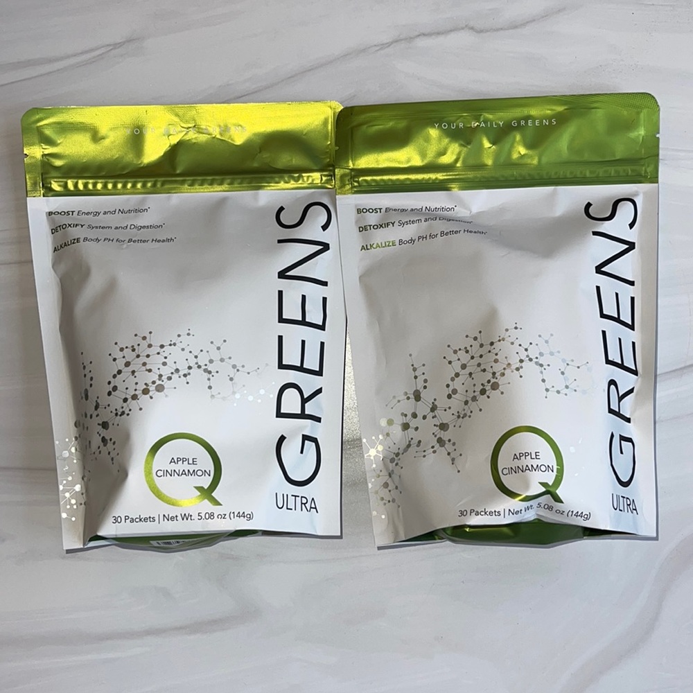 Qsciences Ultra Greens 2 pack NIB